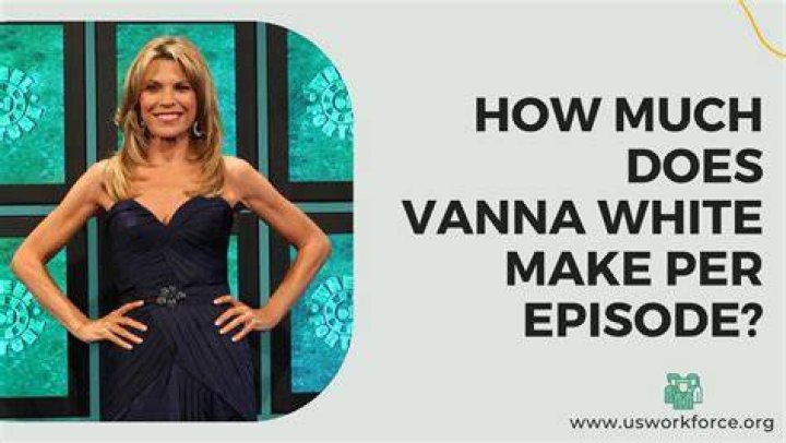 How much does Vanna White make a show?