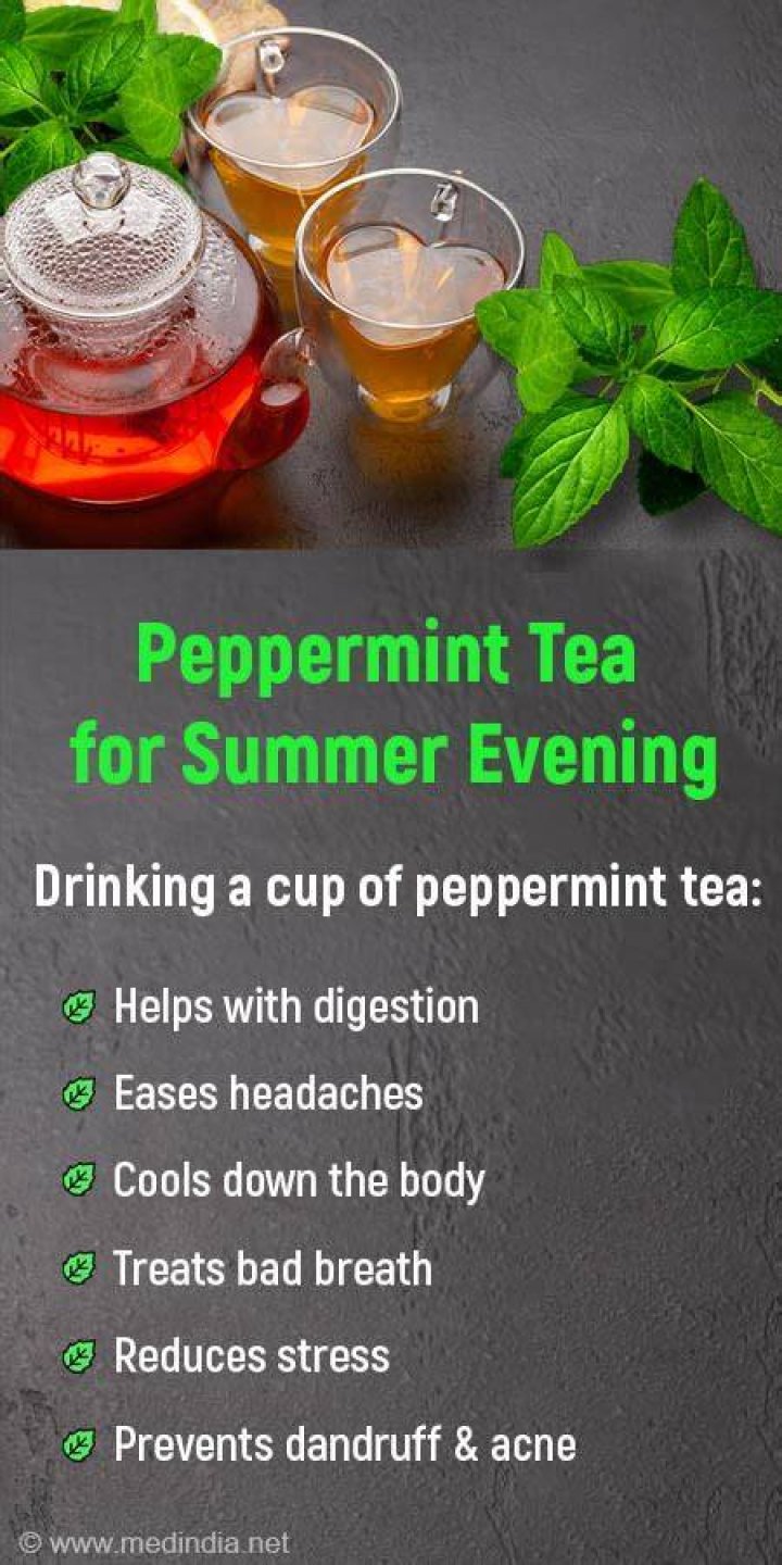 Is peppermint tea good for you?