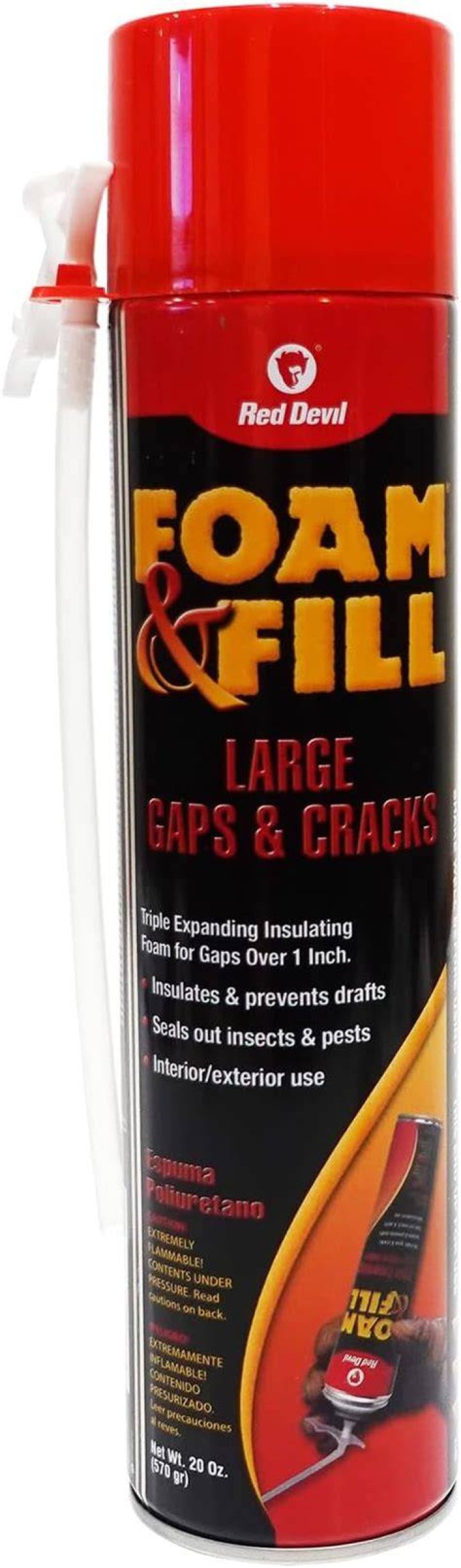 Is Red Devil foam and fill waterproof?