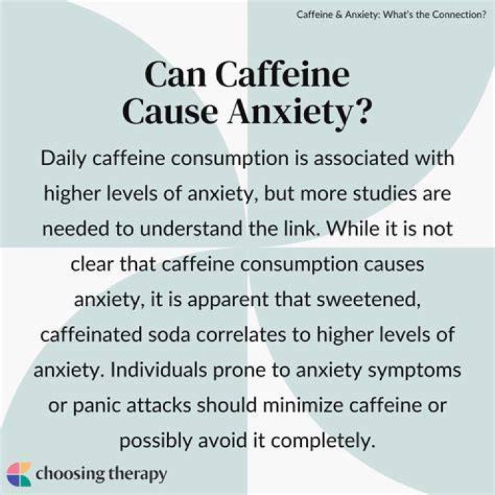 Should I avoid caffeine if I have anxiety?