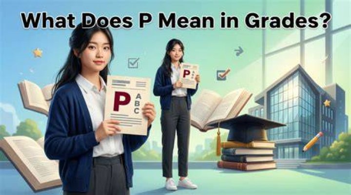 What does p * mean in grades?
