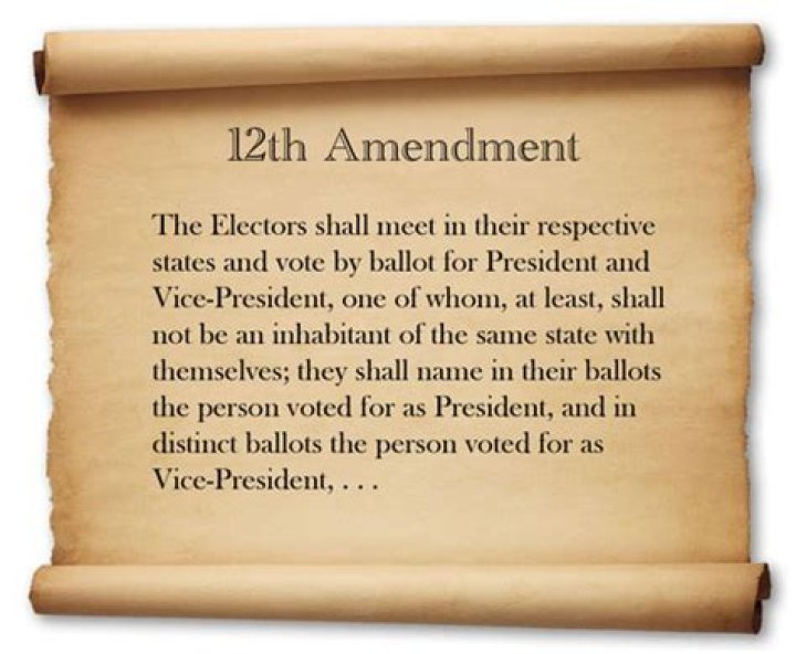 What does the 12th Amendment mean in simple terms?