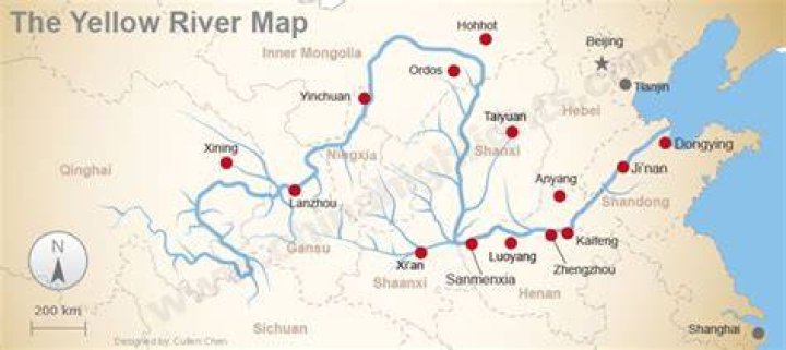 Where is the Yellow River?