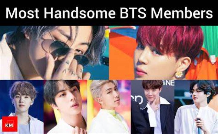 Who is the most handsome member of BTS?