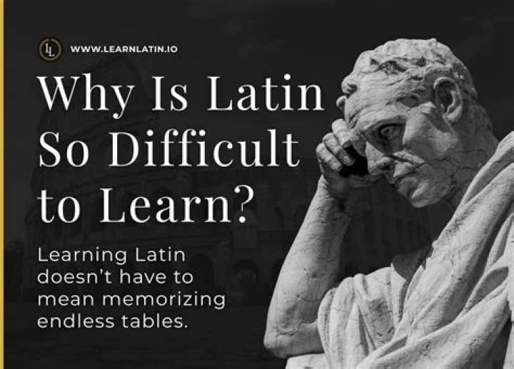 Why is Latin so complicated?